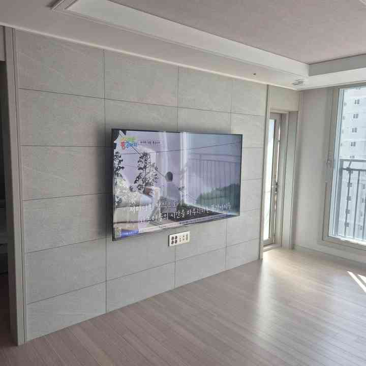 가벽·석고벽 무타공 벽걸이TV