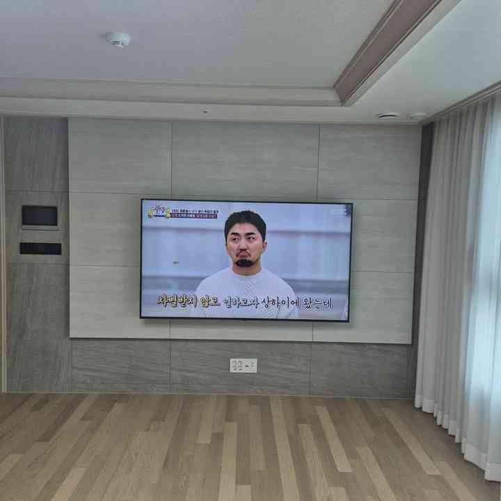 벽면 상태 벽걸이TV 설치
