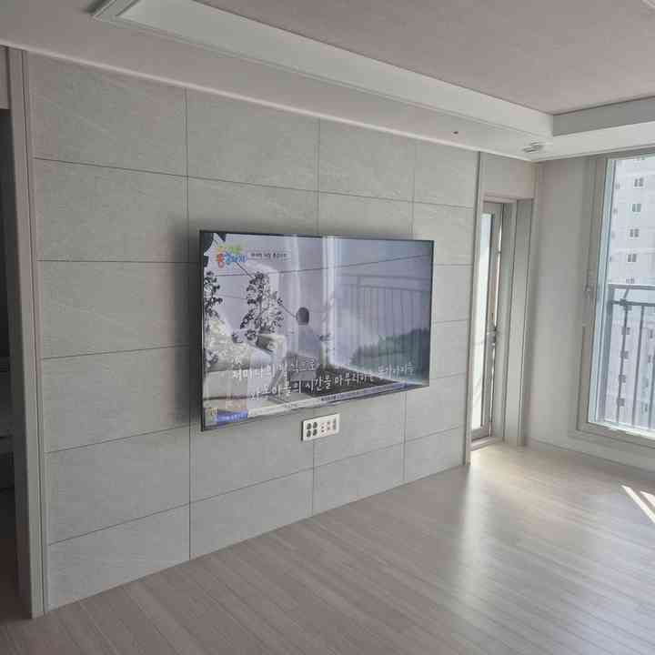 가벽·석고벽 무타공 벽걸이TV