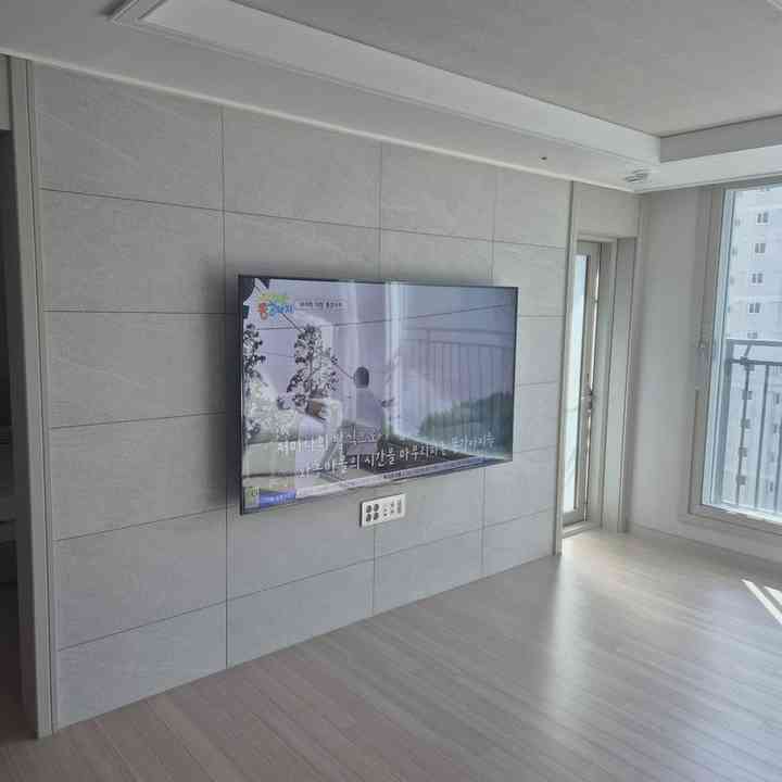 벽면 상태 벽걸이TV 설치