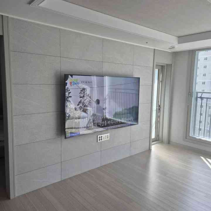 벽면 상태 벽걸이TV 설치