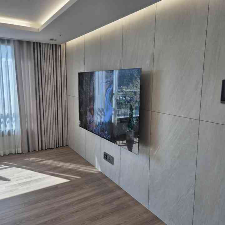 벽면 상태 벽걸이TV 설치