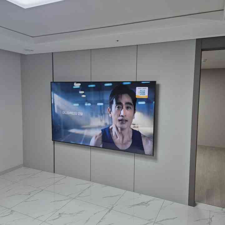 벽면 상태 벽걸이TV 설치