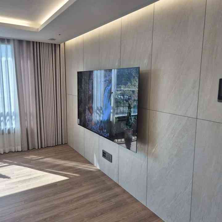 벽면 상태 벽걸이TV 설치