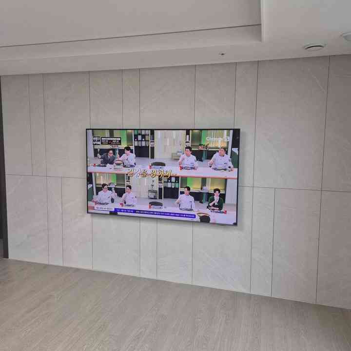 가벽·석고벽 벽걸이TV 설치