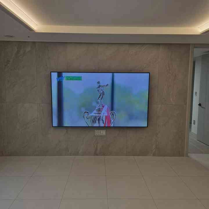 벽면 상태 벽걸이TV 설치